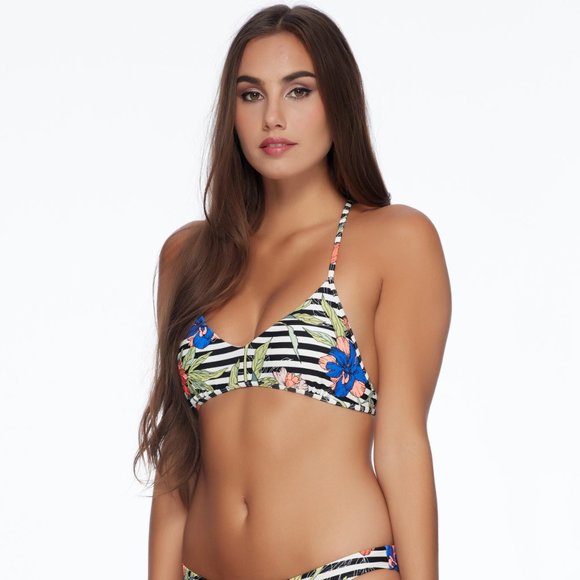 NWT Eidon Madison Bikini Top in Pukai Print - Picture 2 of 4